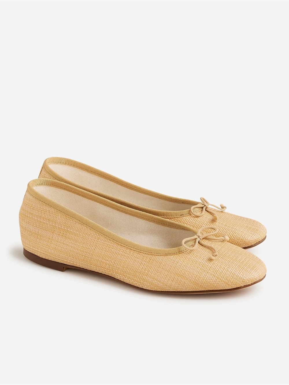 J.Crew Zoe woven ballet flats